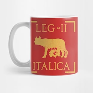 Legio II Italica Wolf Emblem Roman Legion Mug